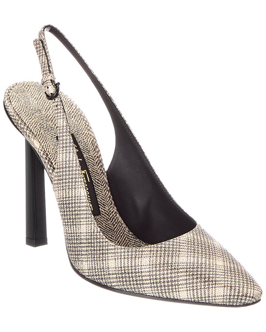 Ferragamo Jessie Leather Pump