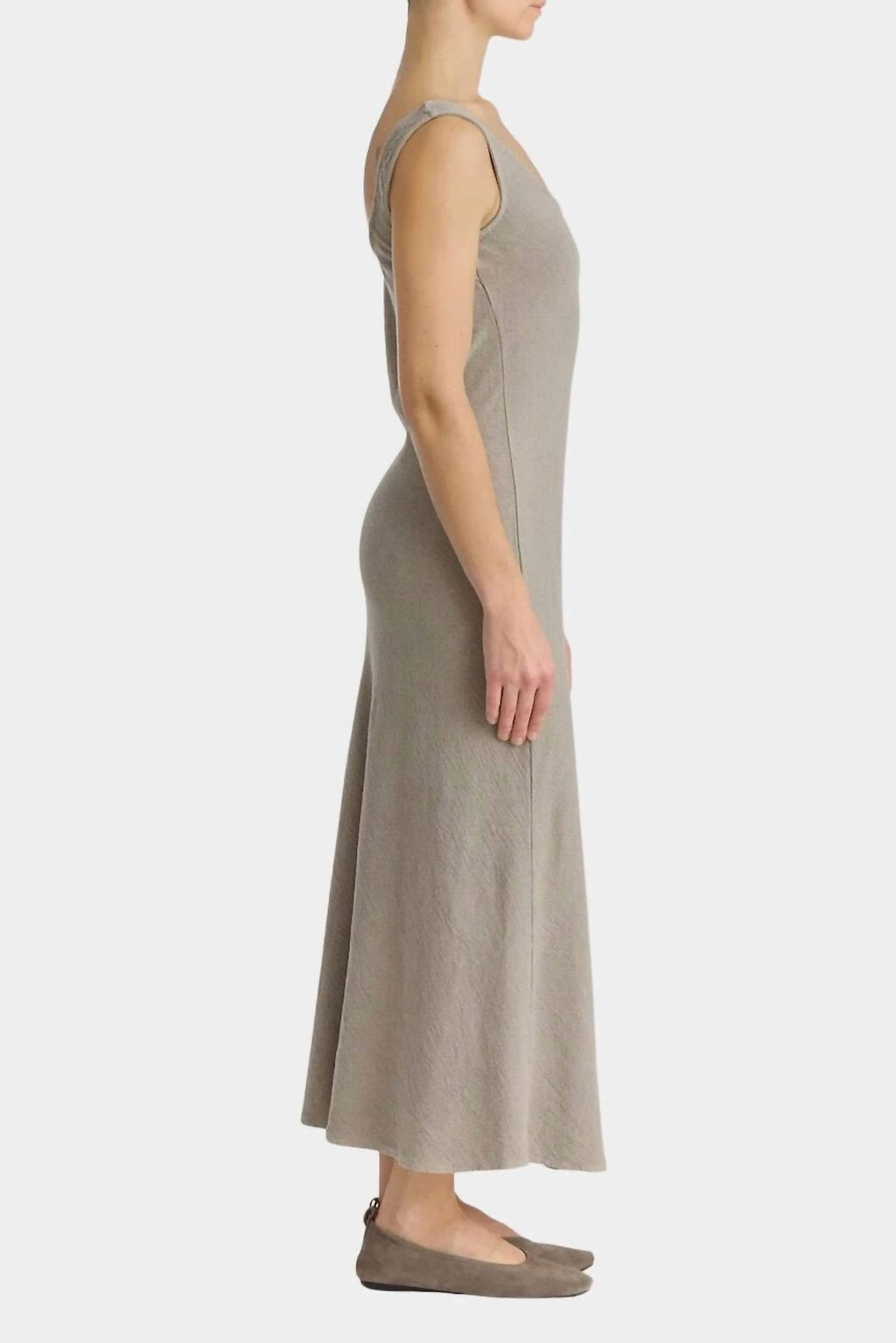 Tank Maxi Dress In Limestone