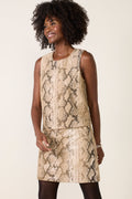Women's Forez Faux Leather Top