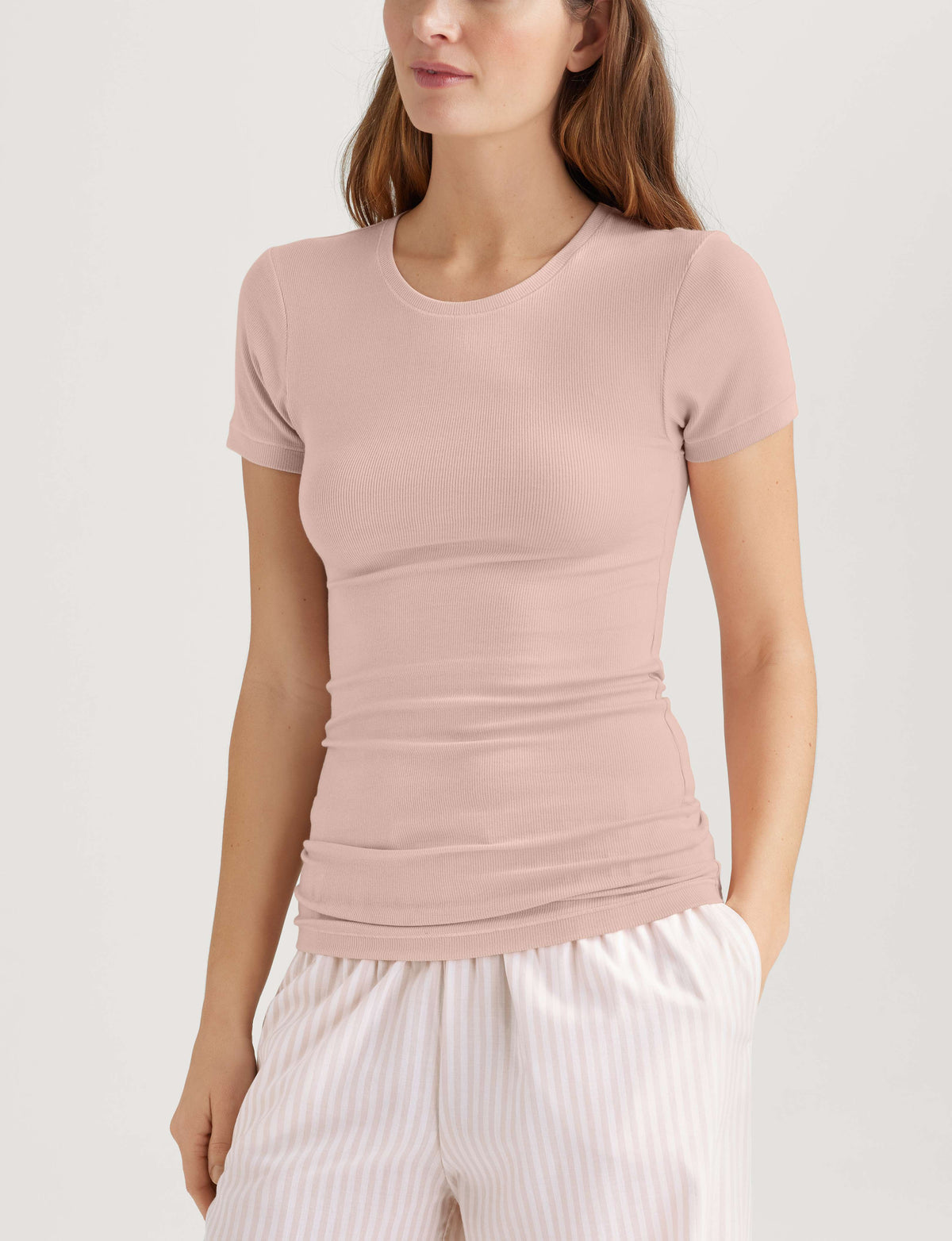 Women's Micro Rib Cap Sleeve T-Shirt