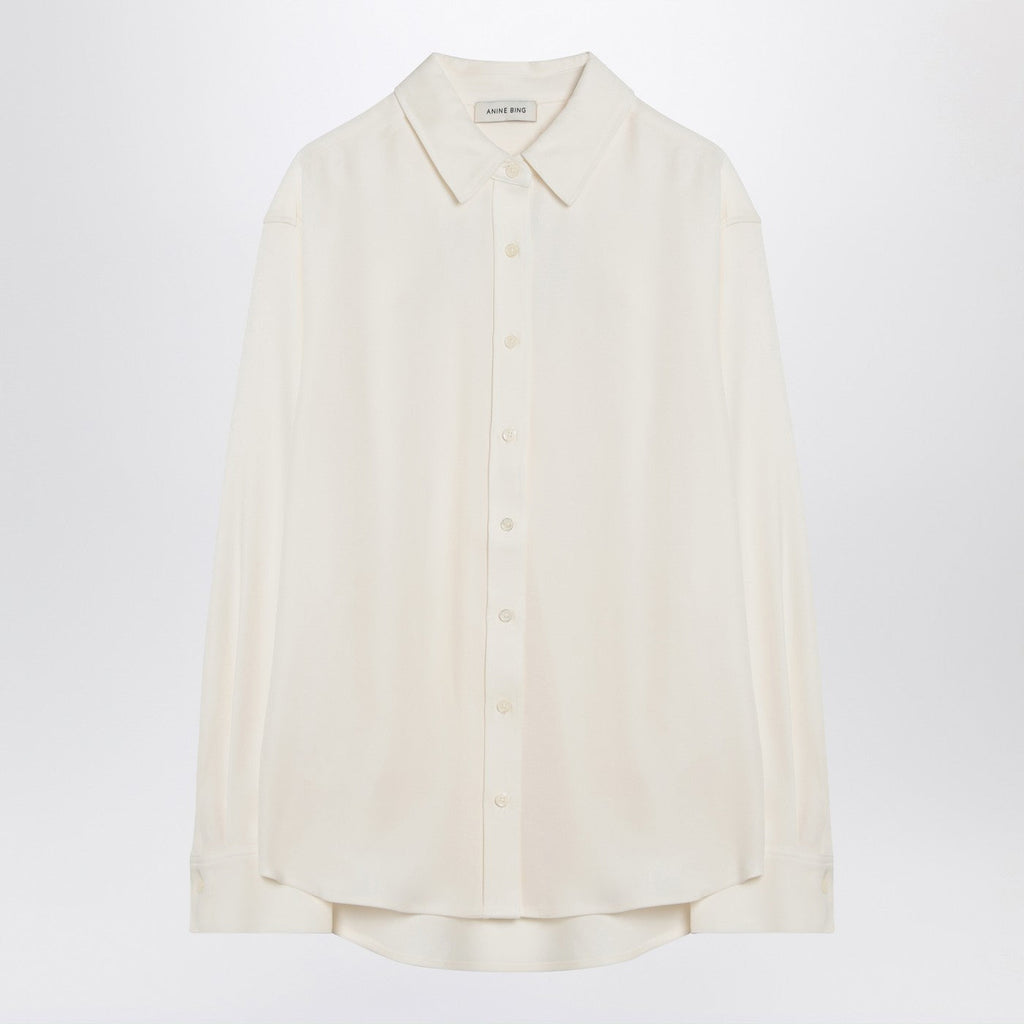 Anine Bing Ivory Braxton Shirt Women