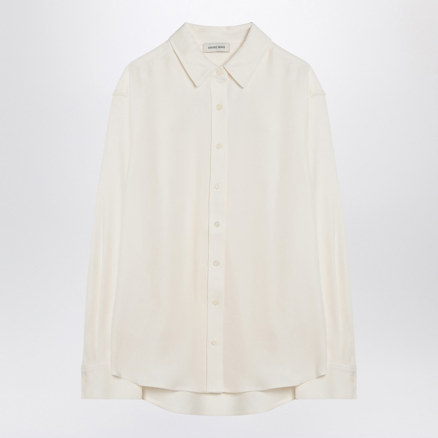 Anine Bing Ivory Braxton Shirt Women