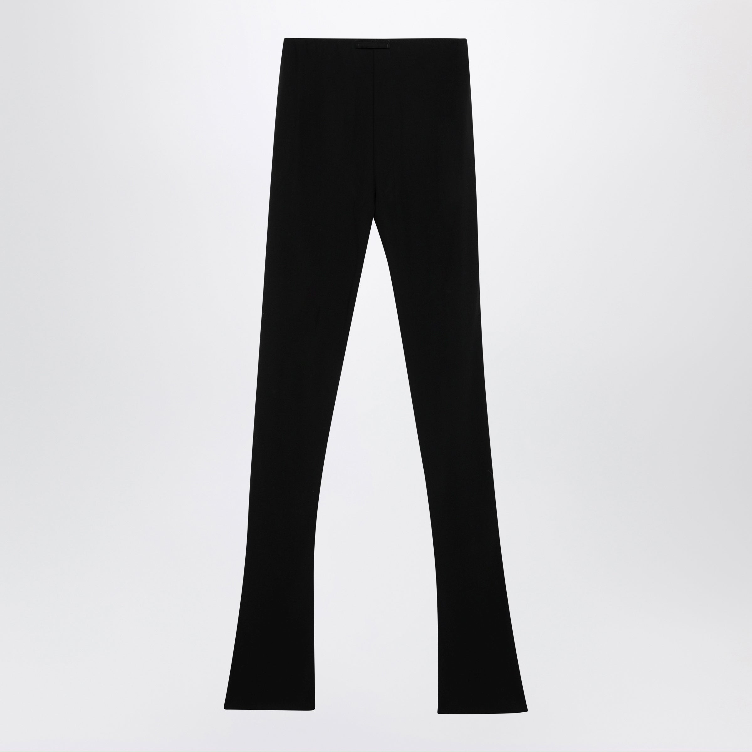 Gucci Black Trousers In Viscose Crãªpe Jersey Women
