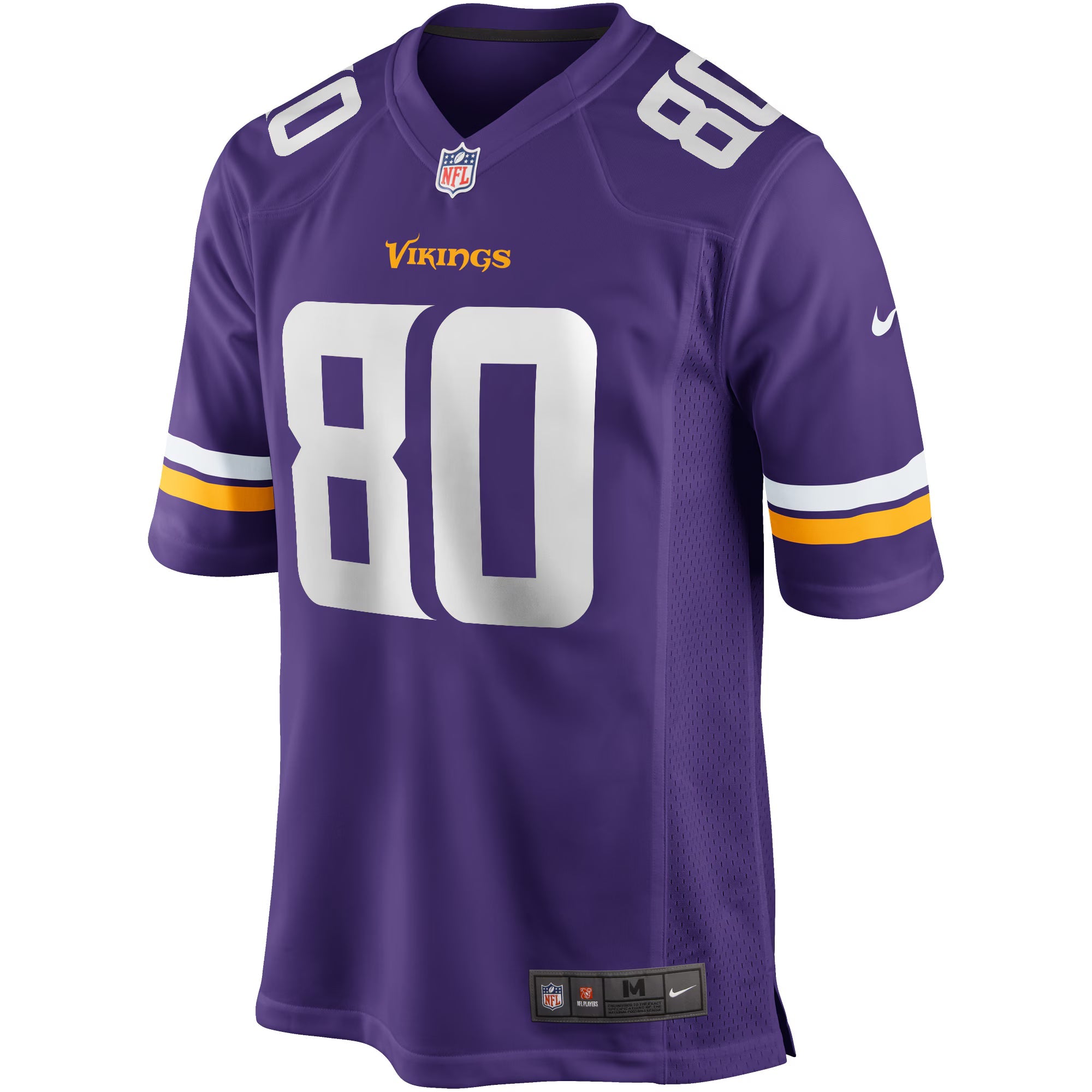 Minnesota Vikings Cris Carter Purple Game Retired Player Jersey