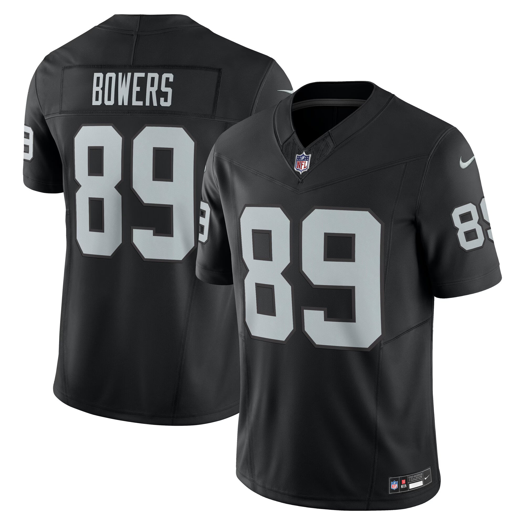 Las Vegas Raiders Brock Bowers Black Team Vapor F.U.S.E. Limited Jersey