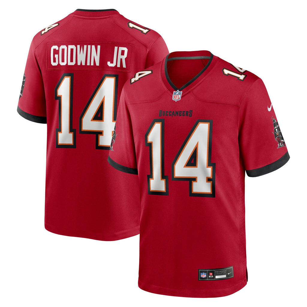 Tampa Bay Buccaneers Chris Godwin Jr. Red Game Player Jersey