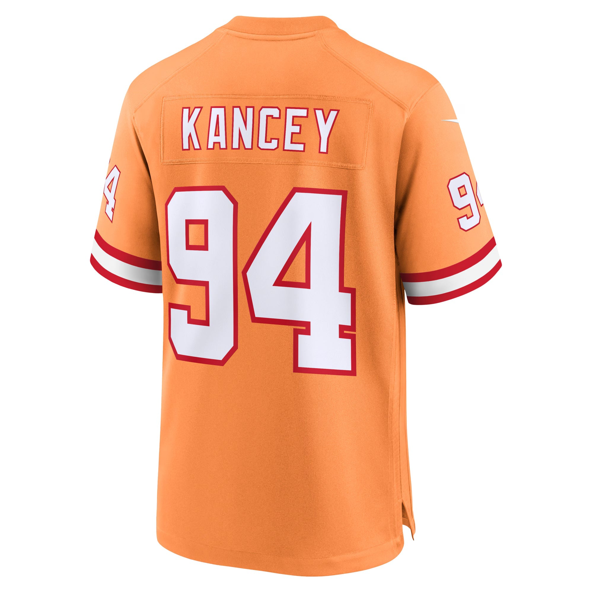 Tampa Bay Buccaneers Calijah Kancey Orange Alternate Game Jersey