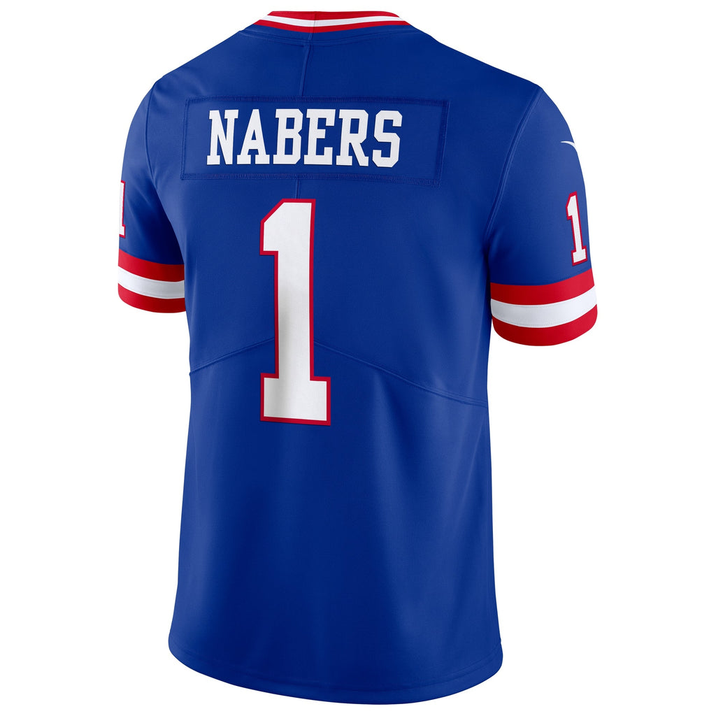 New York Giants Malik Nabers Royal Alternate 2 Legacy Vapor Untouchable Limited Jersey
