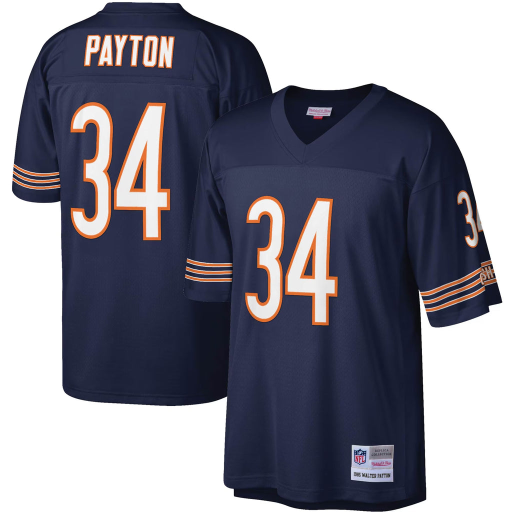 Chicago Bears Walter Payton Mitchell & Ness Navy Legacy Replica Jersey