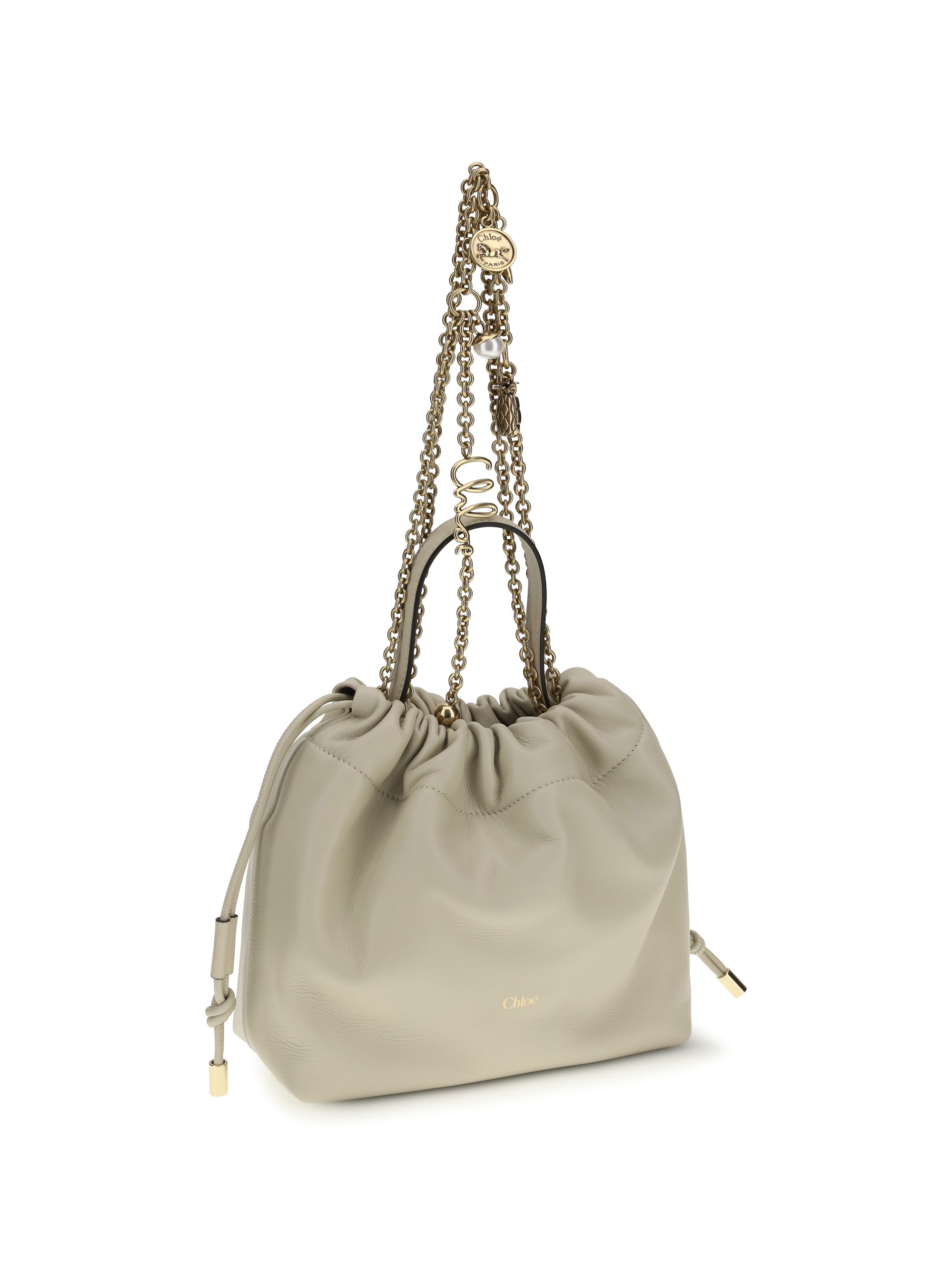 Chloé Women Icons Leather Chain Shoulder Bag