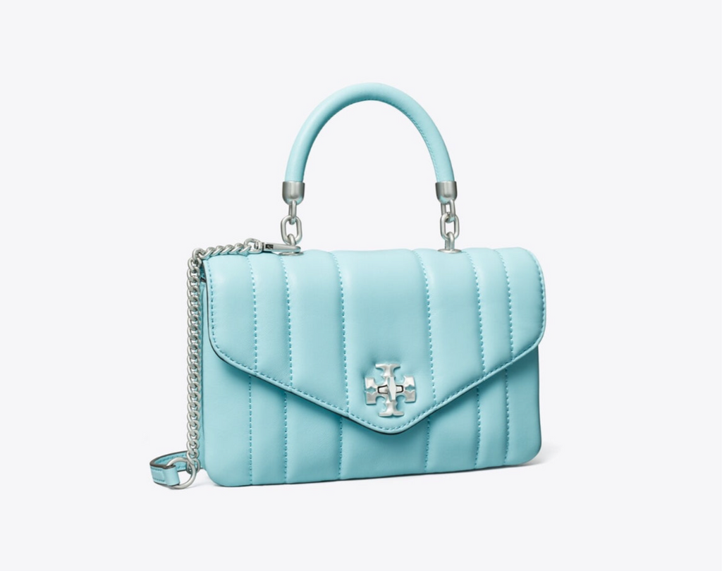 NWT Tory Burch Kira Top Handle Satchel Bag in Leather With Dust Bag