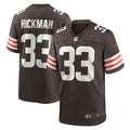Cleveland Browns Ronnie Hickman Brown Team Game Jersey