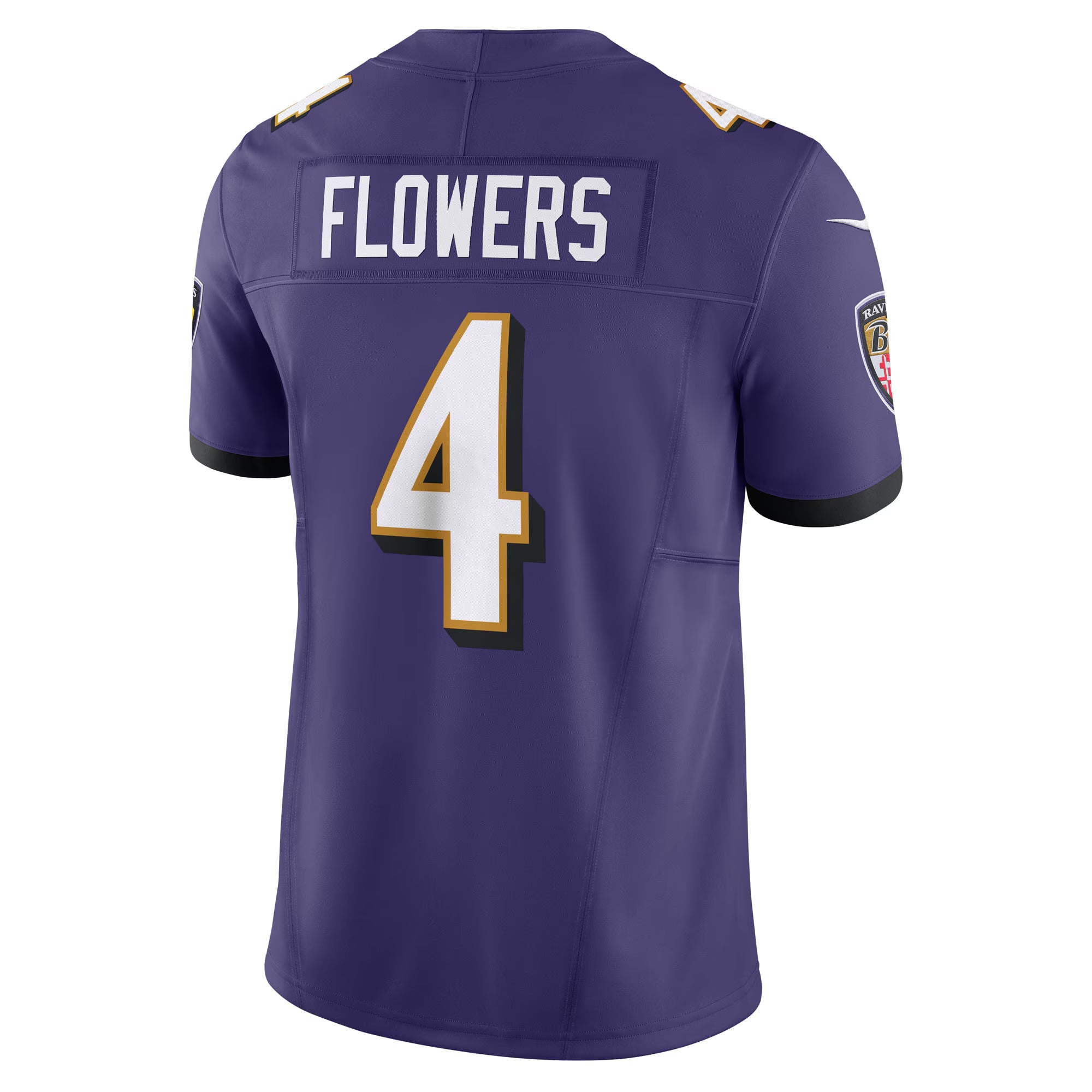 Baltimore Ravens Zay Flowers Purple Vapor F.U.S.E. Limited Jersey
