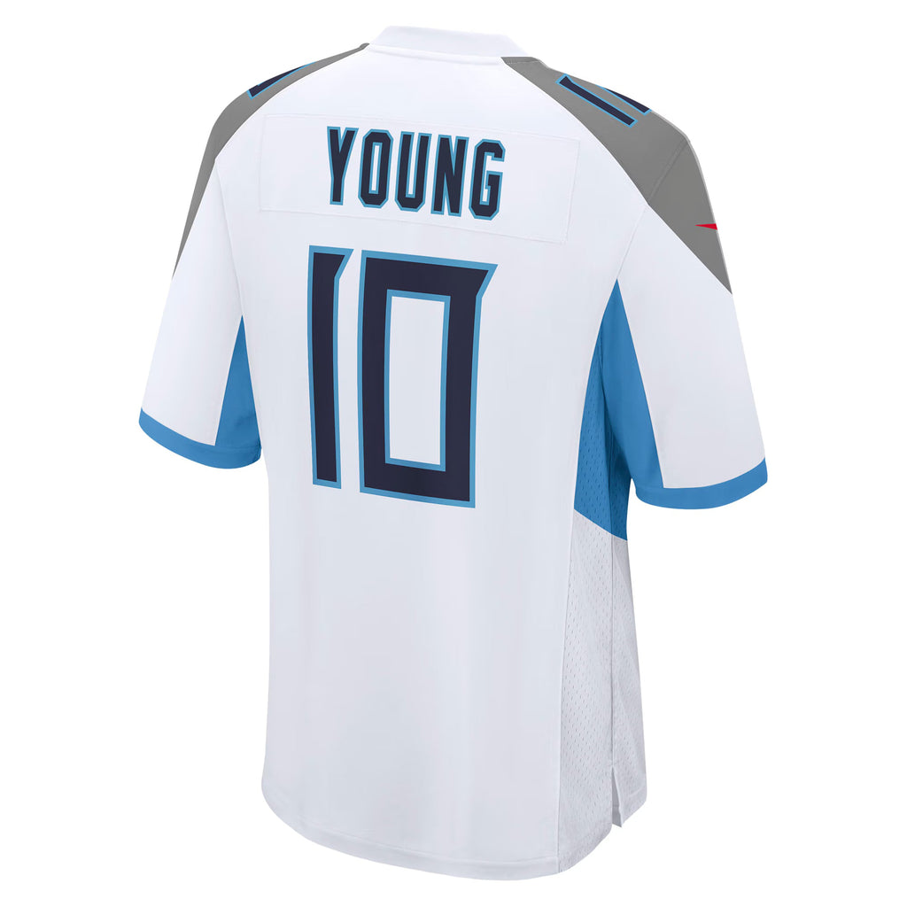Tennessee Titans Vince Young White Retired Player Game Jersey