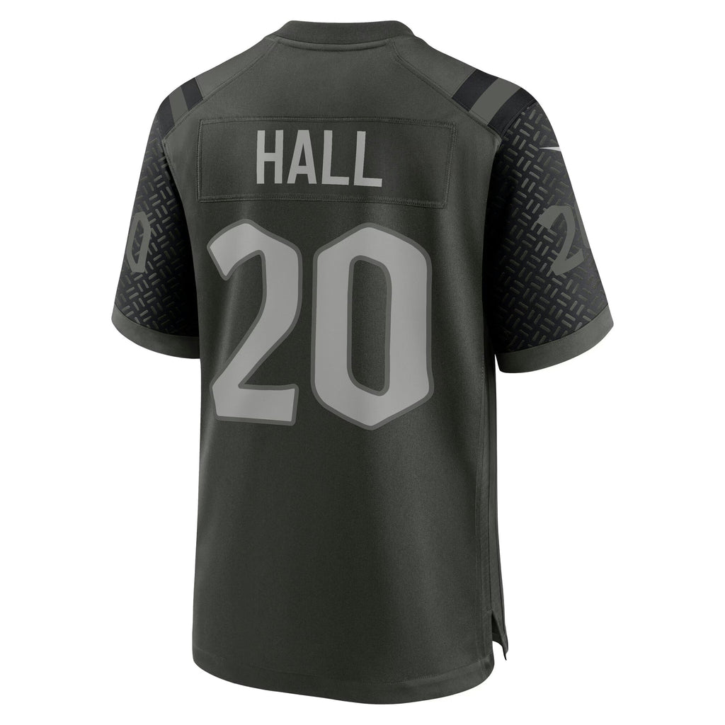 New York Jets Breece Hall Gotham Green 2025 Rivalries Collection Game Jersey