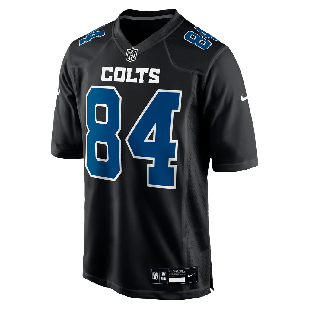 Indianapolis Colts Tyler Warren Carbon Black Fashion Game Jersey