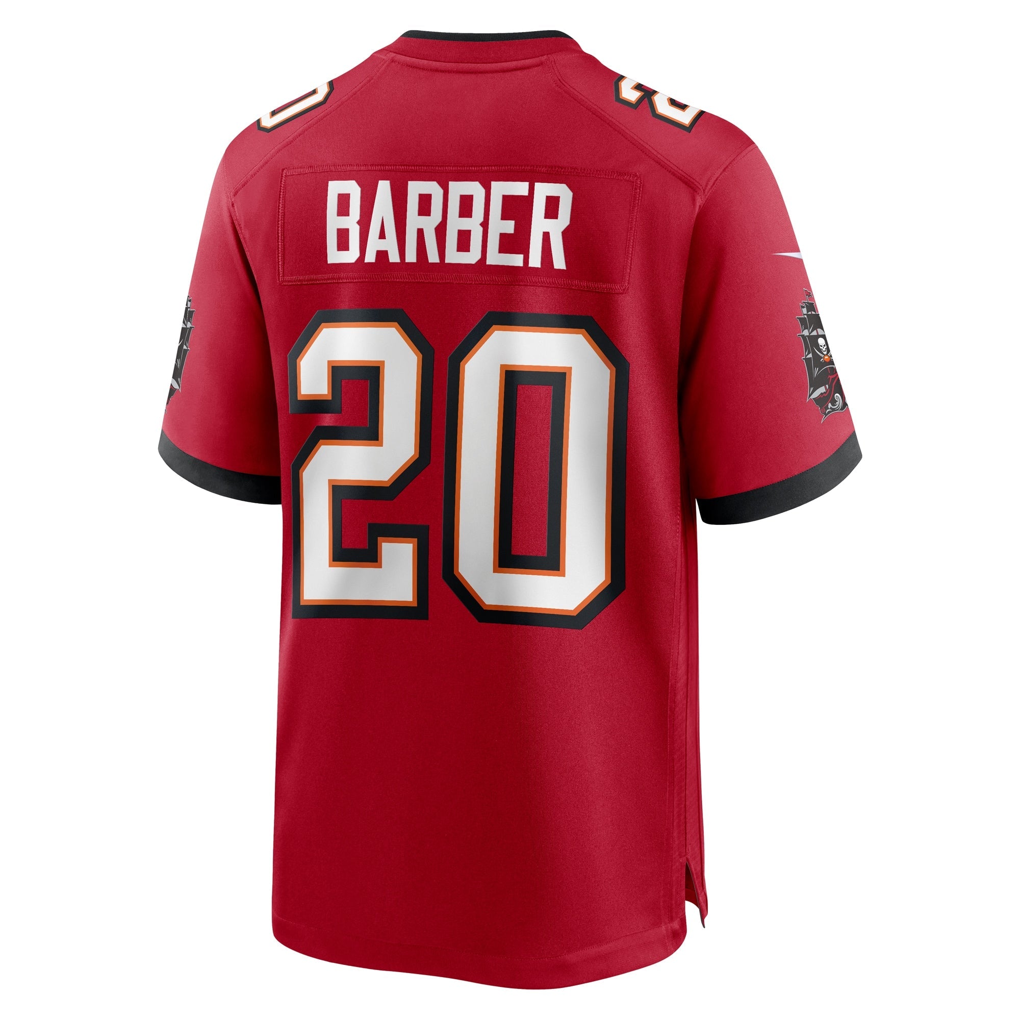 Tampa Bay Buccaneers Ronde Barber Red Retired Player Game Jersey