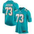 Miami Dolphins Austin Jackson Aqua Game Jersey