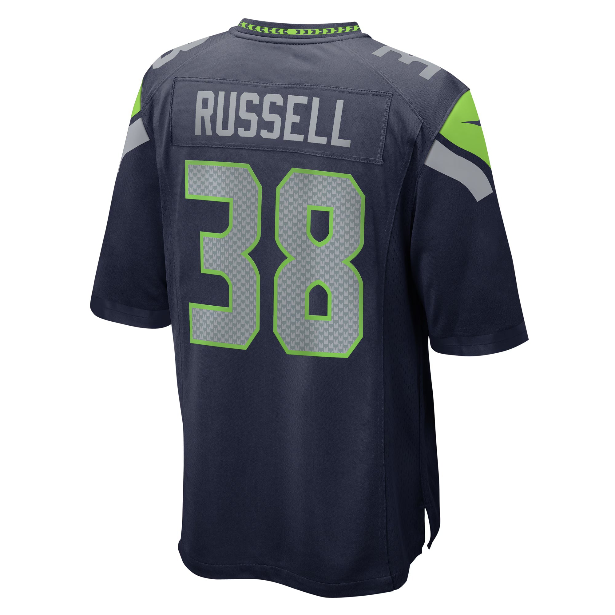 Seattle Seahawks Brady Russell College Navy Game Jersey