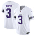Minnesota Vikings Jordan Addison White Alternate Vapor F.U.S.E. Limited Jersey