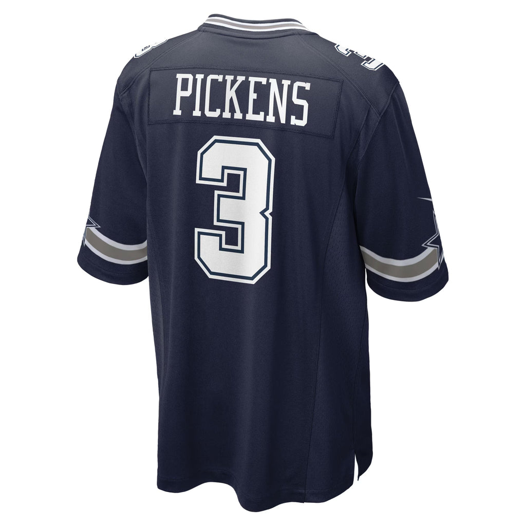 Dallas Cowboys George Pickens Navy Game Jersey