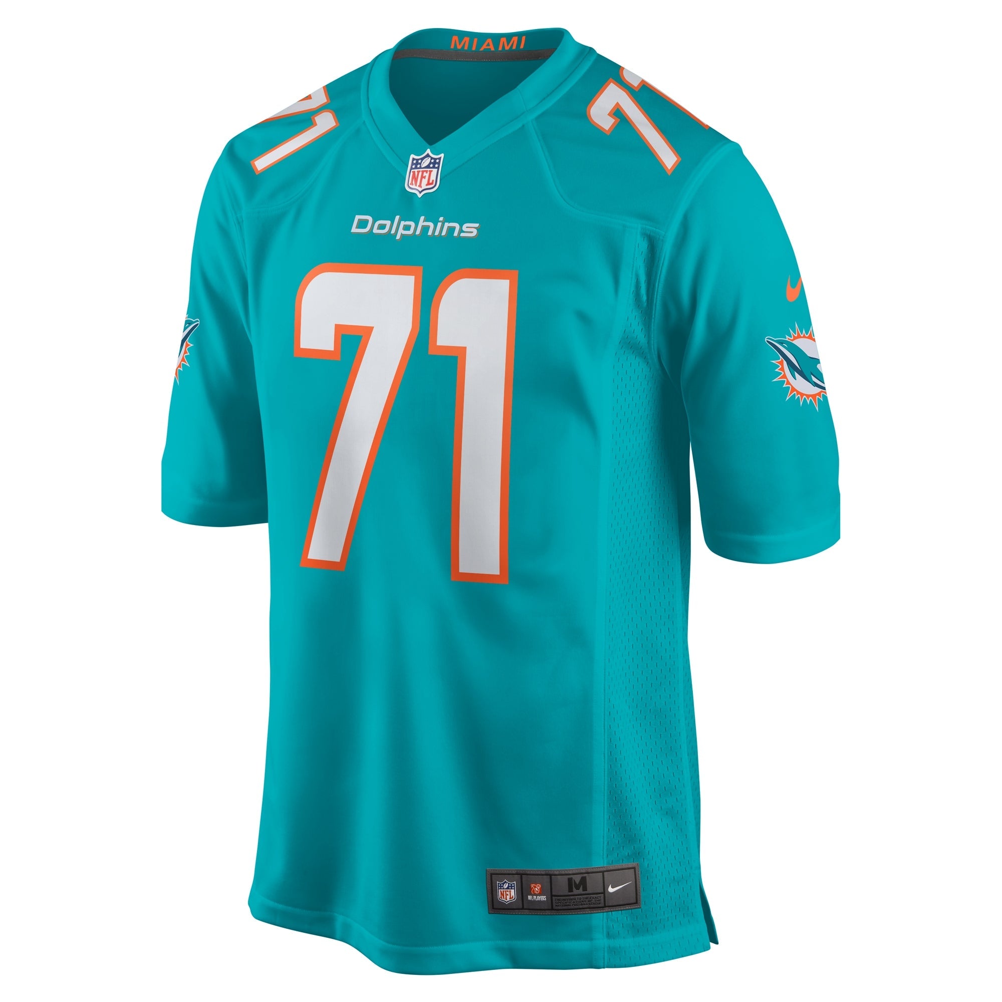 Miami Dolphins Kion Smith Aqua Game Jersey