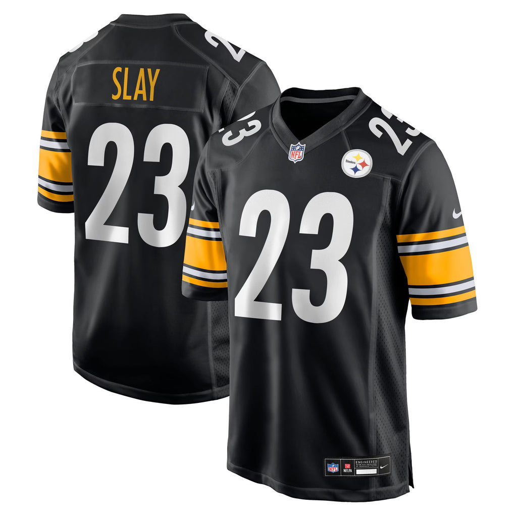 Pittsburgh Steelers Darius Slay Black Team Game Jersey