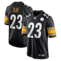 Pittsburgh Steelers Darius Slay Black Team Game Jersey