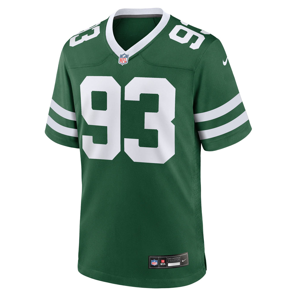 New York Jets Takk McKinley Legacy Green Team Game Jersey