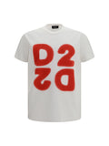 Dsquared2 Men Cotton Printed T-Shirt