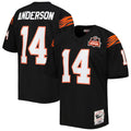 Cincinnati Bengals 1981 Ken Anderson Mitchell & Ness Black Authentic Throwback Retired Player Jersey