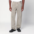 Agolde Beige Jeans In Regenerated Denim Men