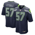Seattle Seahawks Connor O'Toole College Navy Team Game Jersey
