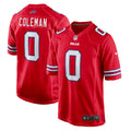 Buffalo Bills Keon Coleman Red Alternate Game Jersey