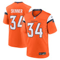 Denver Broncos JL Skinner Orange Team Game Jersey