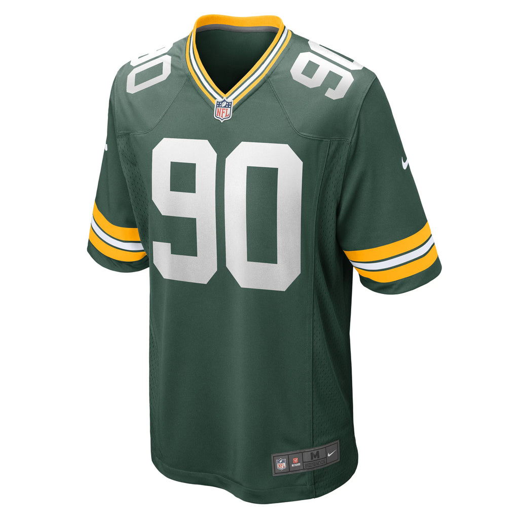 Green Bay Packers Lukas Van Ness Green Game Jersey