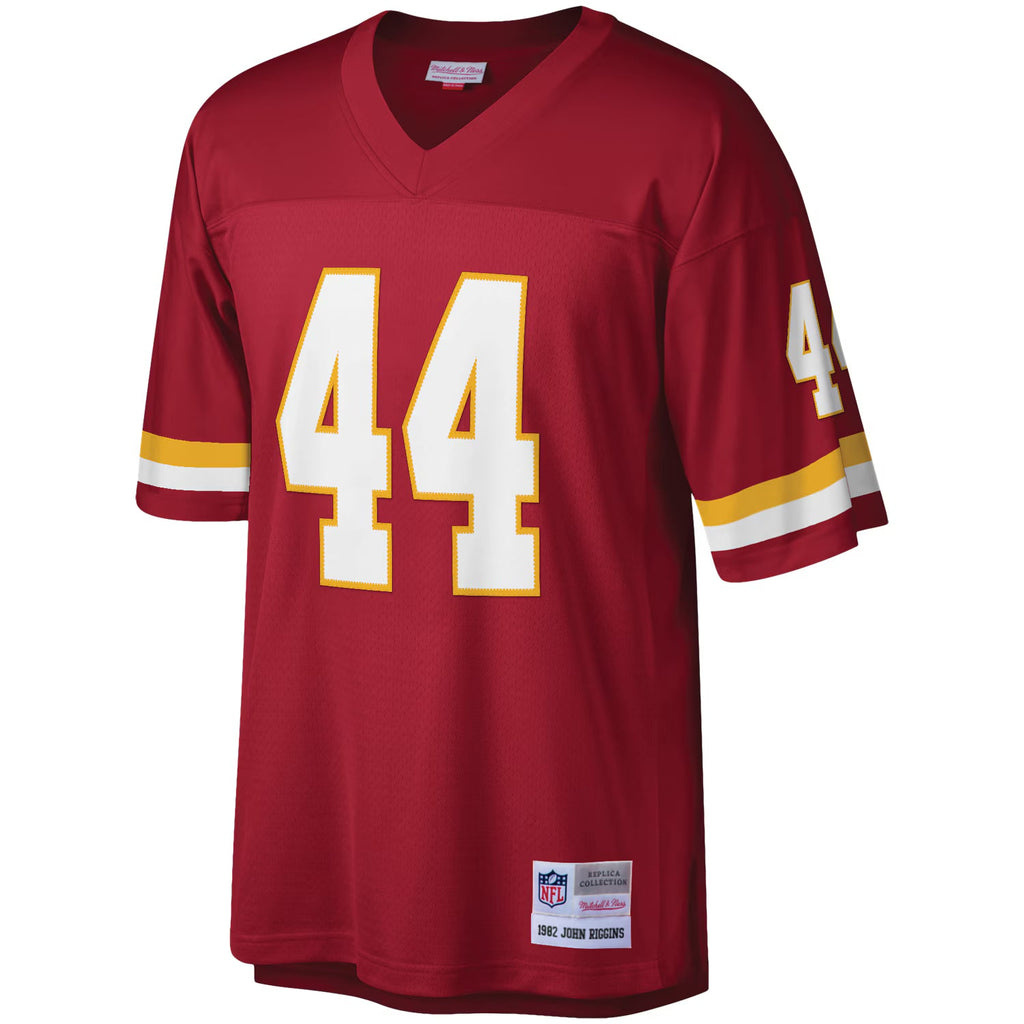 Washington Football Team John Riggins Mitchell & Ness Burgundy Legacy Replica Jersey