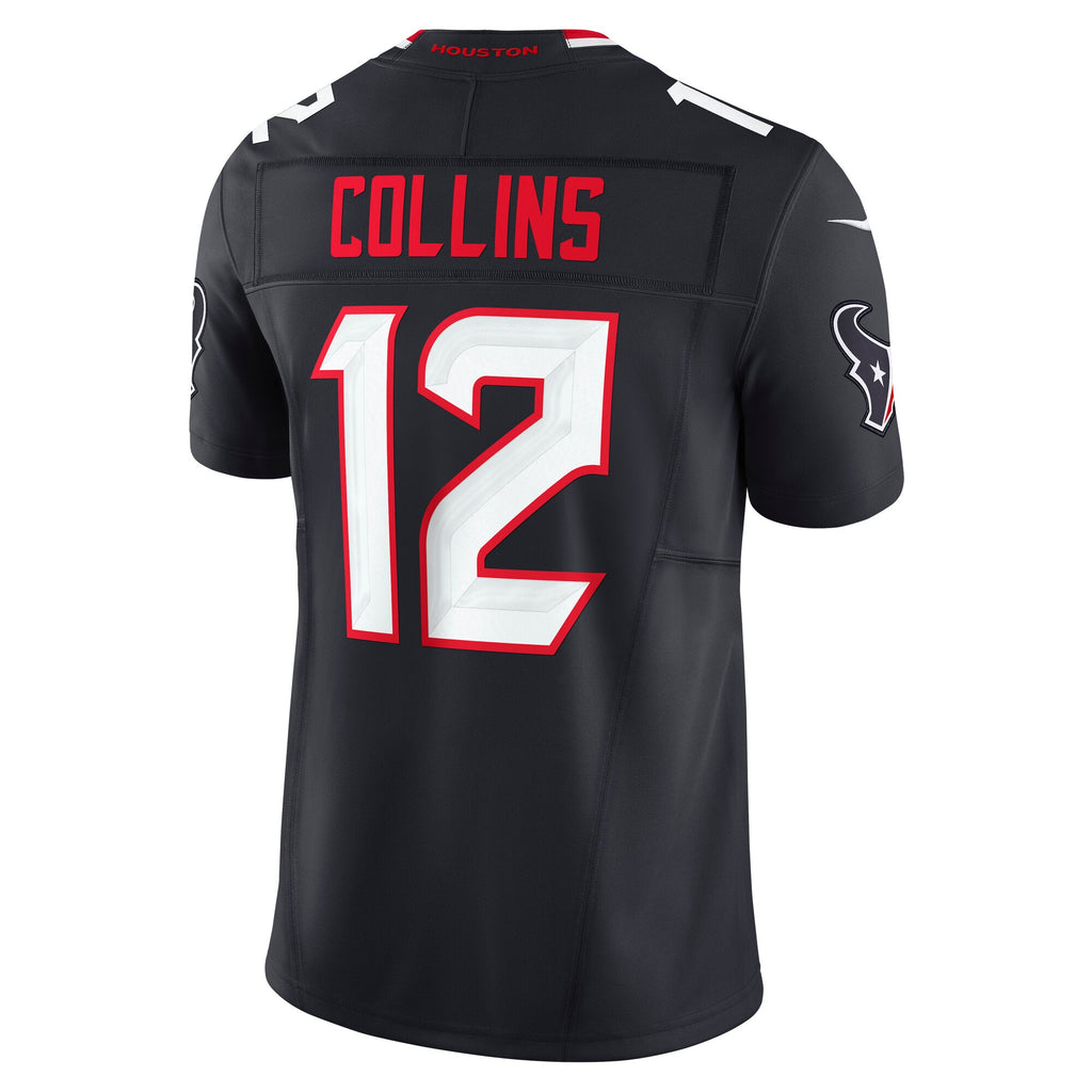 Houston Texans Nico Collins Navy Team Vapor F.U.S.E. Limited Jersey