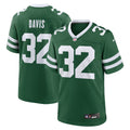 New York Jets Isaiah Davis Legacy Green Team Game Jersey