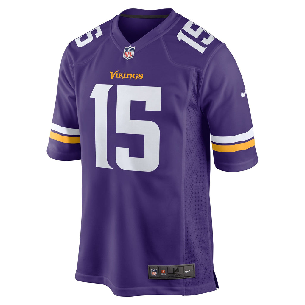 Minnesota Vikings Dallas Turner Purple Game Jersey