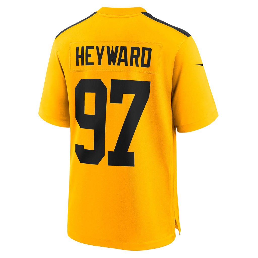 Pittsburgh Steelers Cameron Heyward Gold Alternate 1933 Throwback Game Jersey