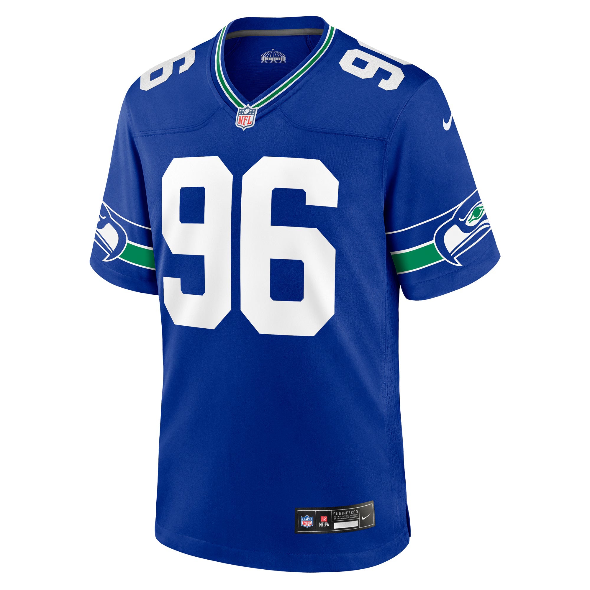 Seattle Seahawks Cortez Kennedy Royal Retired Player Alternate Game Jersey