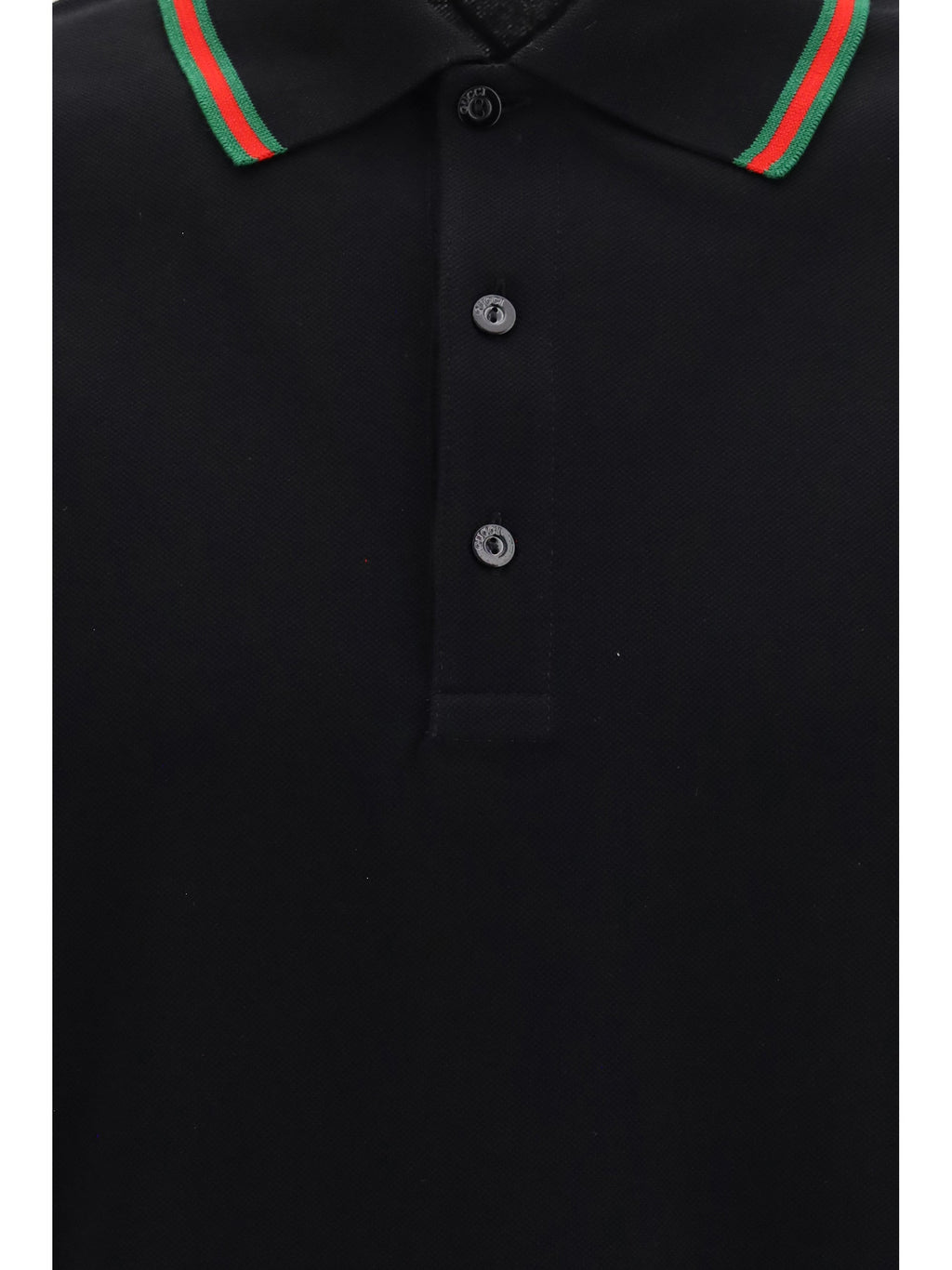 Gucci Men Cotton Piqué Jersey Polo Shirt