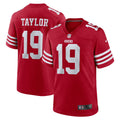 San Francisco 49ers Trent Taylor Scarlet Team Game Jersey
