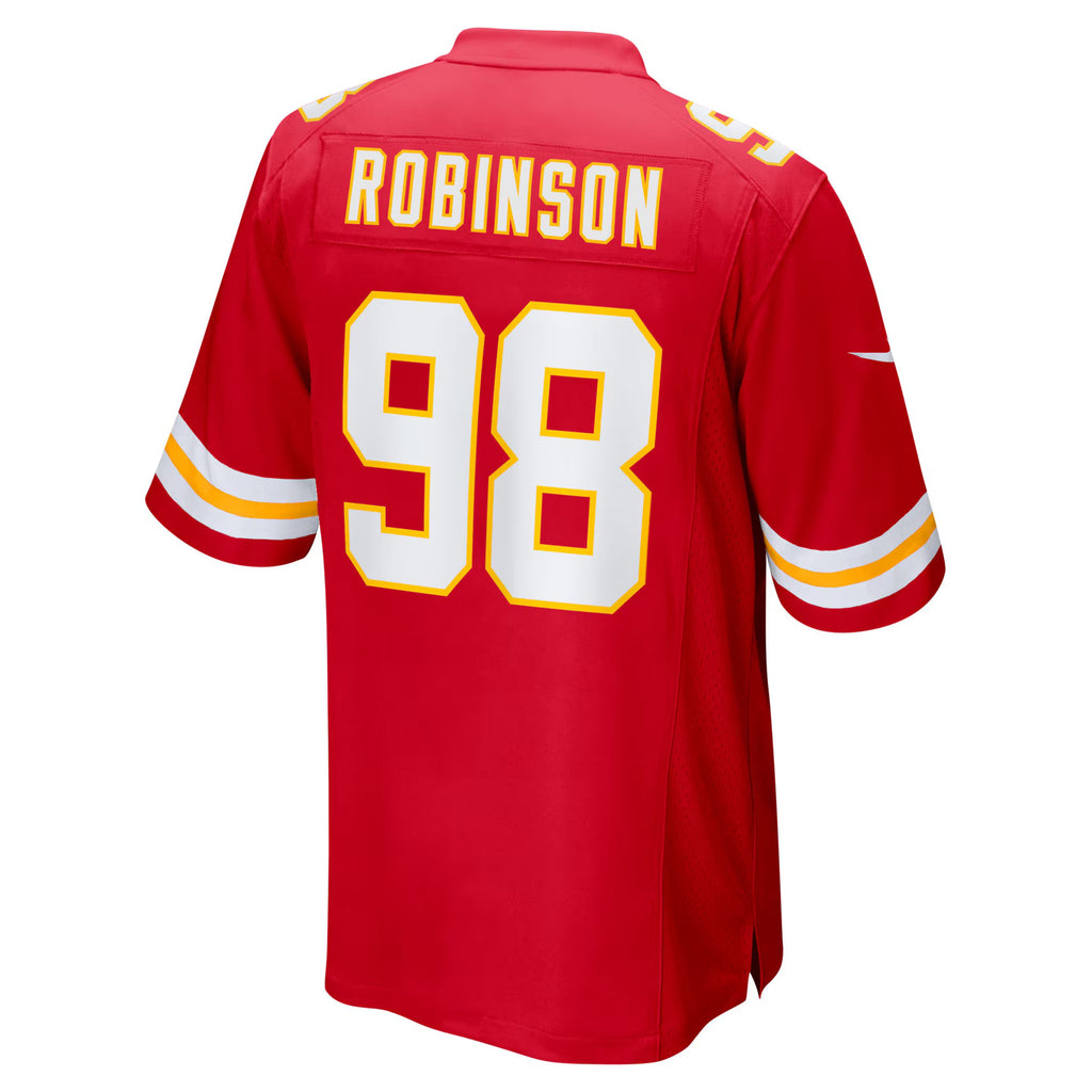 Kansas City Chiefs Janarius Robinson Red Team Game Jersey