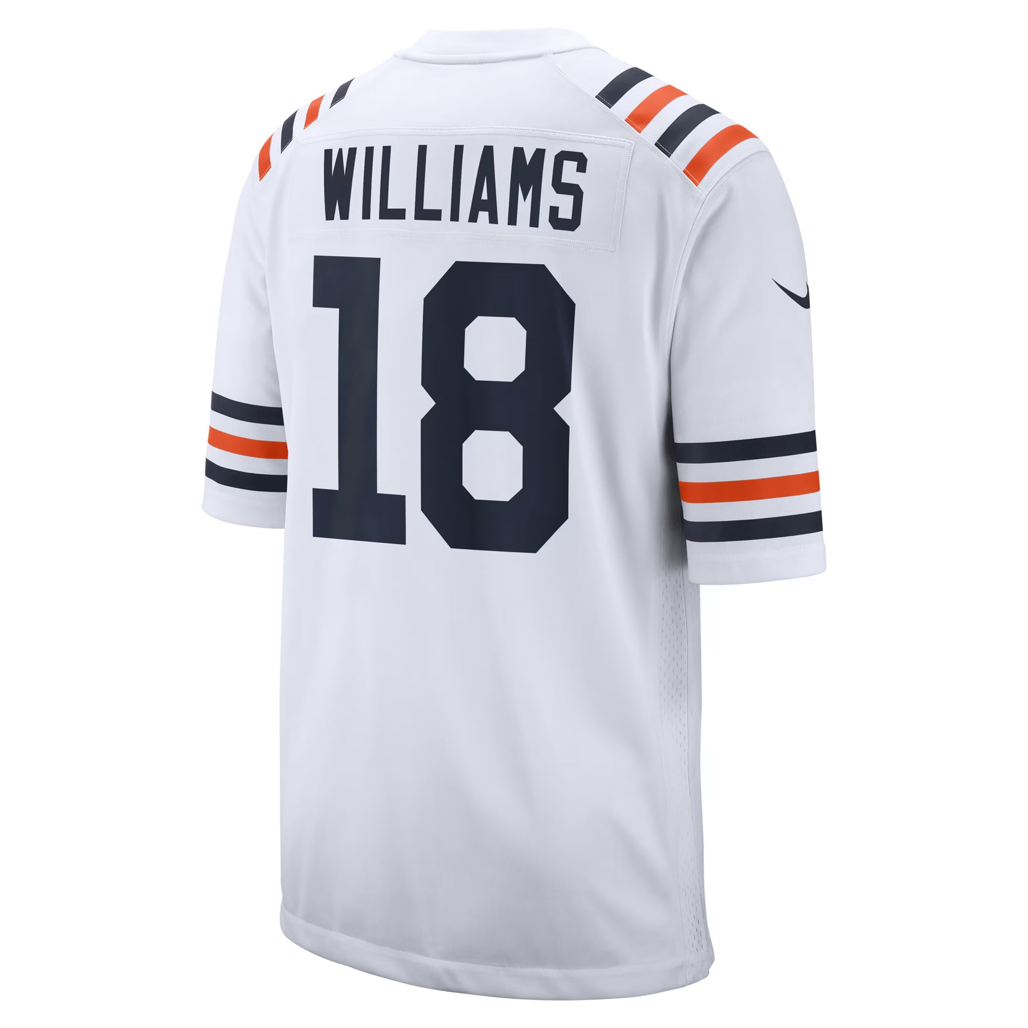 Chicago Bears Caleb Williams White 2024 NFL Draft 2nd Alternate Game Player Jersey