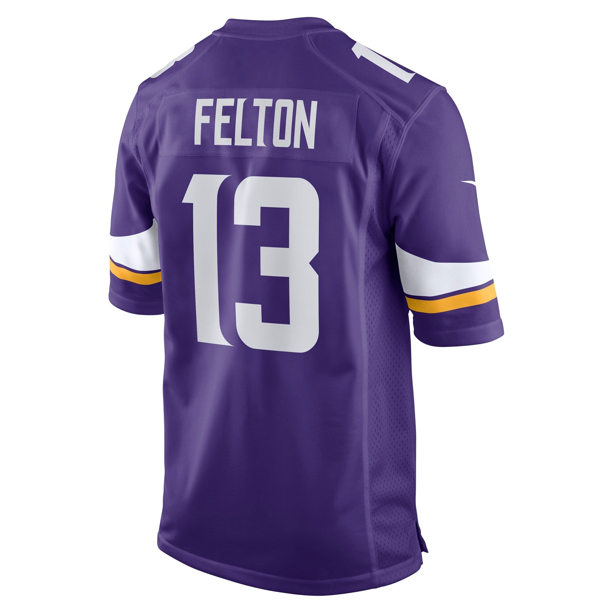 Minnesota Vikings Tai Felton Purple Team Game Jersey