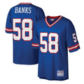 New York Giants Carl Banks Mitchell & Ness Royal Legacy Replica Jersey