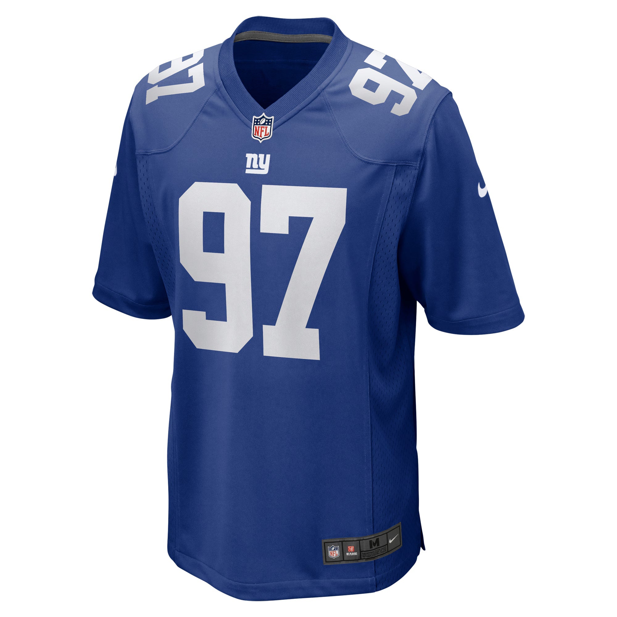 New York Giants Dexter Lawrence II Royal Team Game Player Jersey