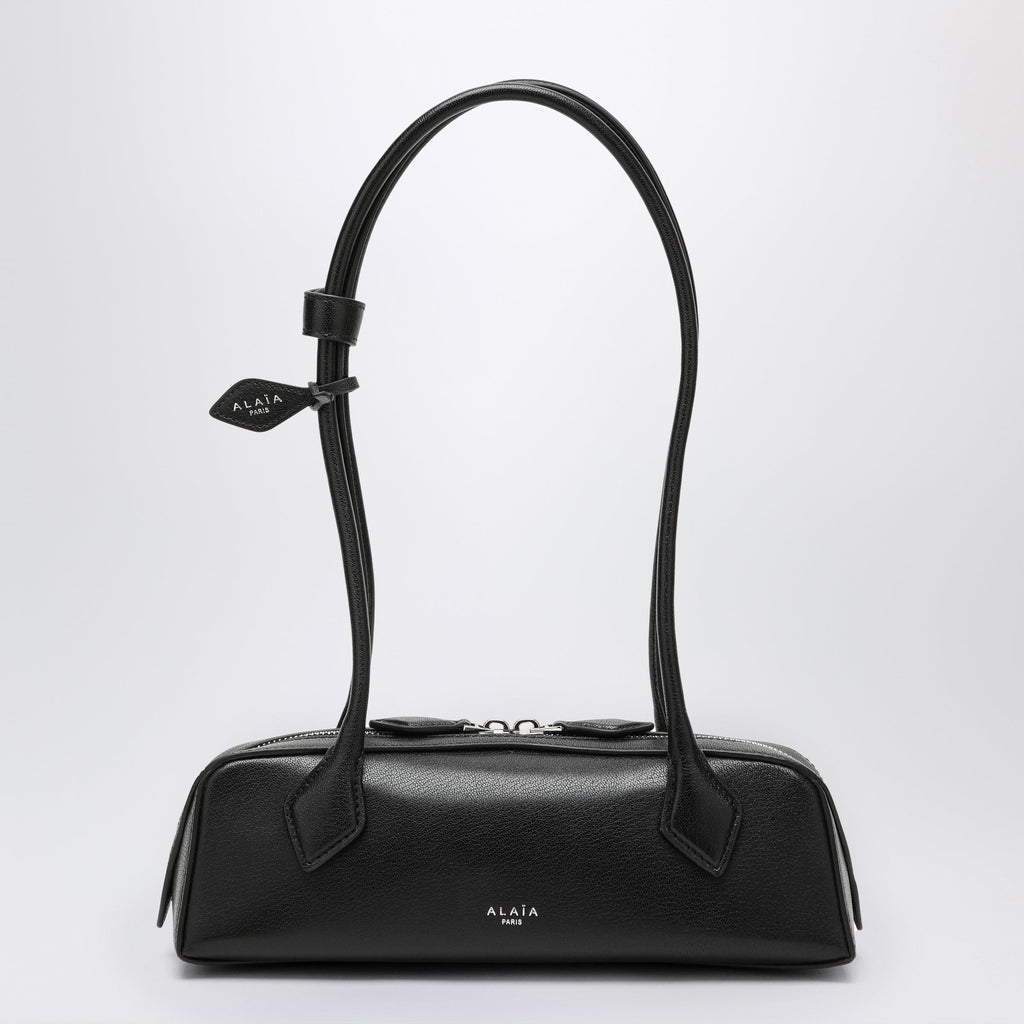Alaia Small Teckel Black Leather Bag Women